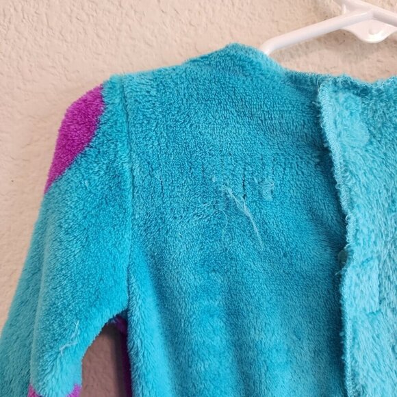 Disney Monsters Inc Sully Furry Fuzzy One Piece Costume NO TAIL/MASK 12-18M - Picture 5 of 9